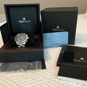 TAG Heuer Watch - CAF1010.NB4123 Aquaracer Chronotimer Analog-Digital